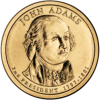John Adams Presidential Coin