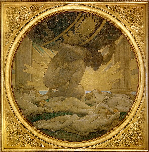 Atlas and the Hesperides 1925