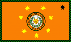 Cherokee national flag