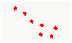Cherokee peace flag