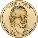 James Polk Presidential Coin